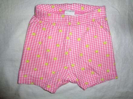 Bavlněné růžové kraťasy od nextu, next,68