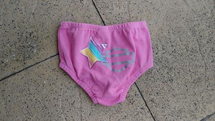 Šortky/svrchní kalhotky přes plenu harley davidson, 92