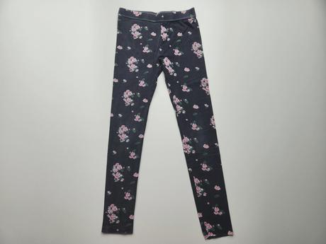 Květinové legíny vel. 164, 164