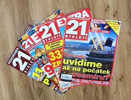 Časopisy 2x21 století a 2x21 století extra,
