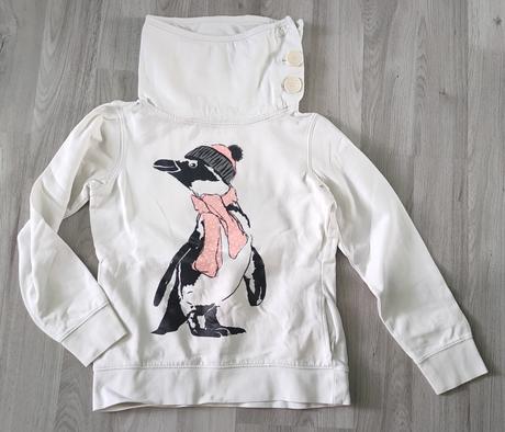 Mikina s tučňákem vel. 158/164, crashone,158