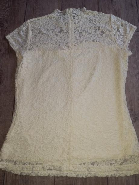 Nové krajkové tričko, bonprix,40