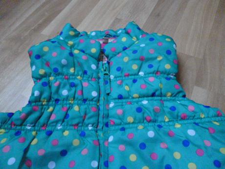 Puntíkatá vesta 3-4 indigo, 104