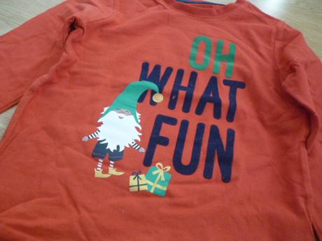 Vánoční triko vel.6-7 f-f, 122