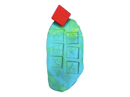 Otiskávací kostka - zdravotnictví, 