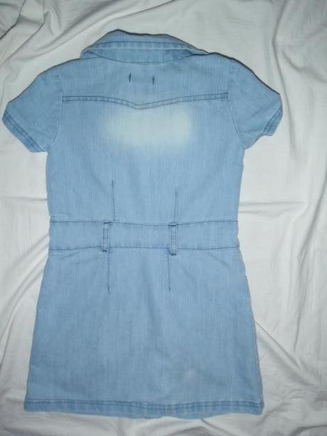 Bombastická riflová šatovka, 104