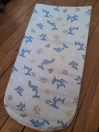 Podložka na koupání modrá,lehátko do vaničky, 