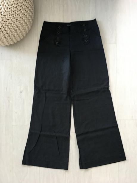 Dámské letní lněné kalhoty, vel. xs - s, s