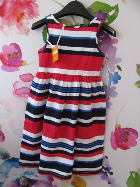 Letní dívčí bavlněné šaty na ramínka, gymboree,104