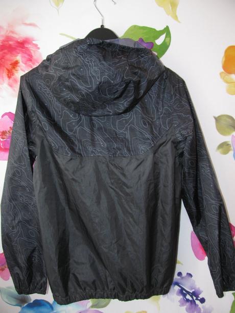 Chlapecká bunda s kapucí, větrovka, quechua,146