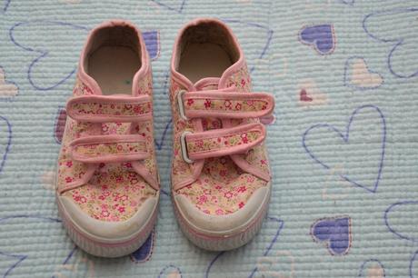 Letní plátěné tenisky, plátěnky květované, 32