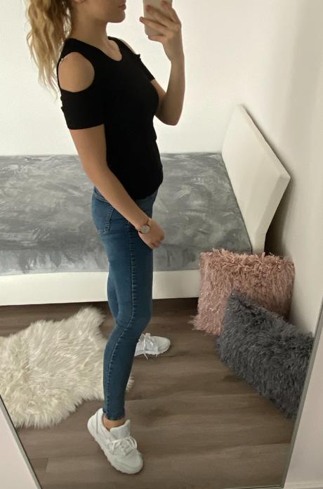 Mix triček h&m, vel. s - 15 ks, h&m,s