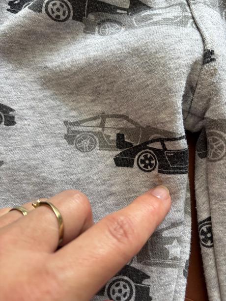 K1/ tepláky s auty - v.4/5 let, f&f,110