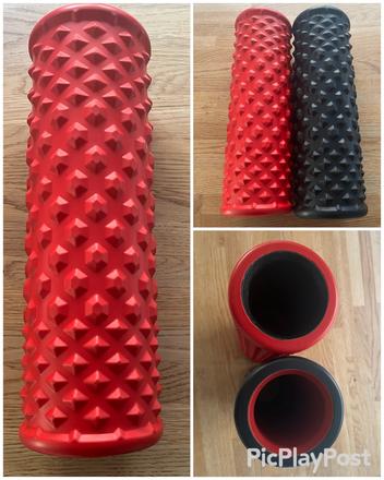 Masážní váleček & roller decathlon - červený, 