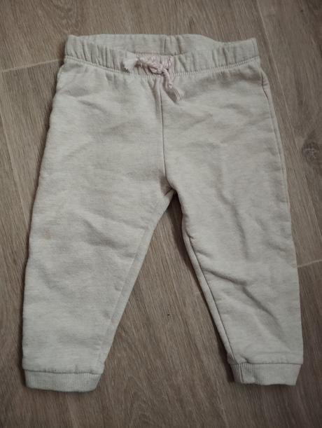 Teplé tepláčky, kalhoty., f&f,74