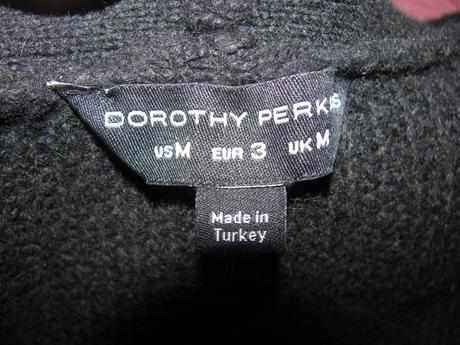 Černý pletený dámský kardigan, dorothy perkins,m