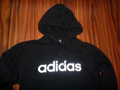 Černá bavlněná mikina adidas, adidas,m