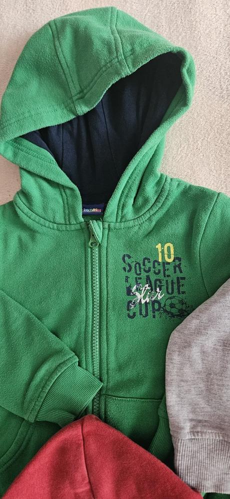 Chlapecký set čtyř mikin, vel.98/104, palomino,98