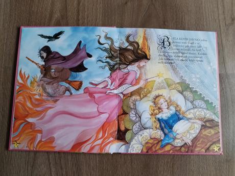 Šípková růženka dětská kniha,