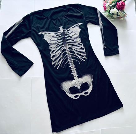 An6/ kostým kostlivka - v.8-10 let, 