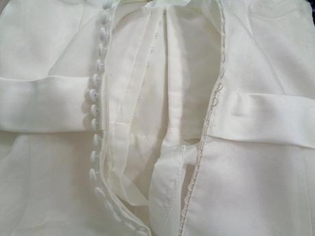 Luxusní společenské bílé šaty, emily,38