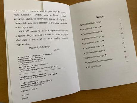 Český jazyk - prac. sešity 3. - 5. třída, 