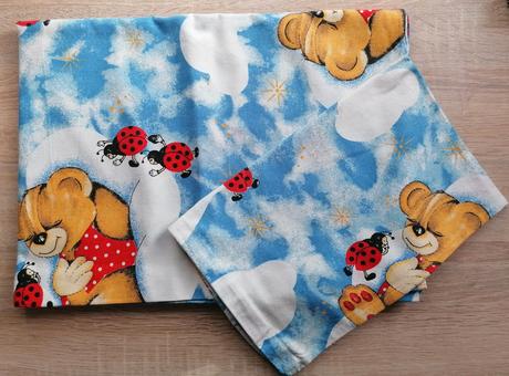 Bavlněné povlečení do postýlky, šířka (cm): 60,délka (cm): 120