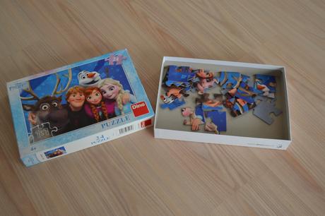 Puzzle - ledové království, 