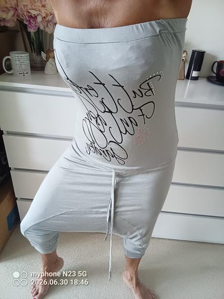 Baggy overal zn."x.d" vel."l/xl" šedá, l