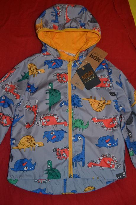 Podzimní bunda nová na 6-12 měs.v.80, 80