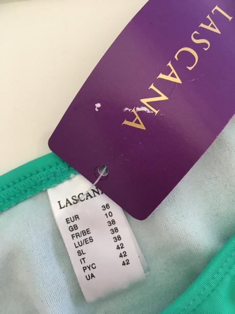 Dvoudílné plavky - bikiny lascana, vel. 36c, 36 / s