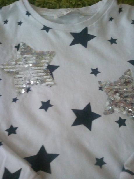 Mikina hvězdičková ,vel.128/134, terranova,128