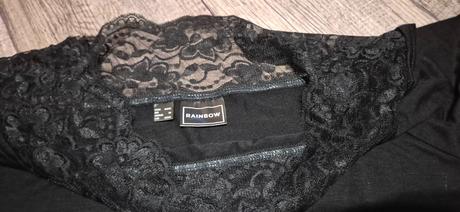 Tričko s krajkou, bonprix,m