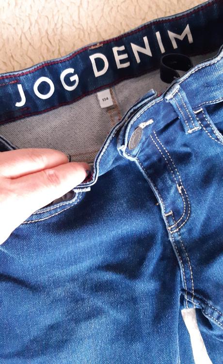 Modré džíny 134, c&a,134