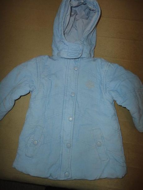 Manžestrový vyteplený kabátek, vel. 92 (2 roky), 92
