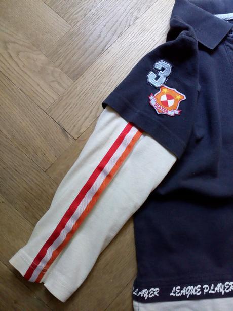 Triko dlouhý rukáv polokošile 116, l.o.g.g.,116