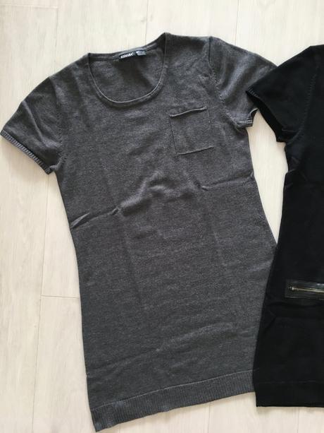 2 ks úpletové tuniky/minišaty esmara, vel. 36/38, esmara,s