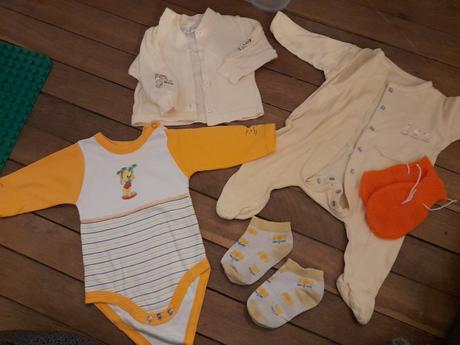 Mix věcí na holčičku,kabátek,overal,body,rukavičky, 68–80
