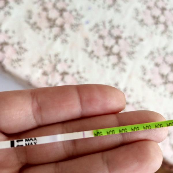 Je to duch nebo ryska na těhotenském testu?