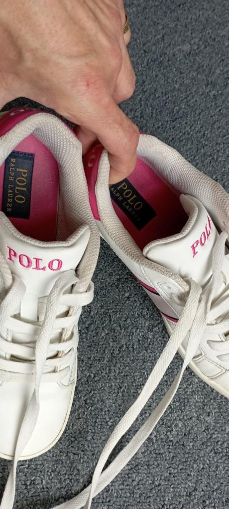 Tenisky zn."polo ralph lauren" vel."34.5", ralph lauren