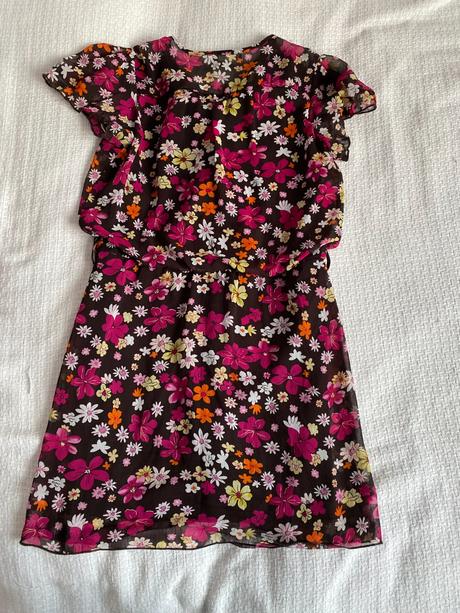 Letní květované šaty vel. m/l, m