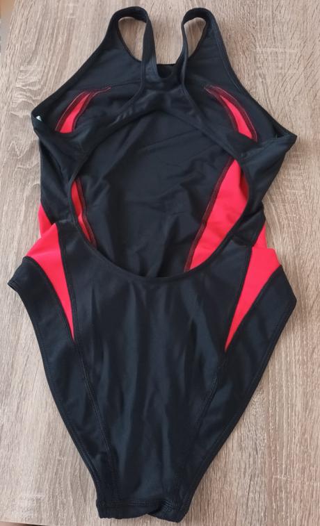 Dívčí/dámské plavky červeno černé axis, 40