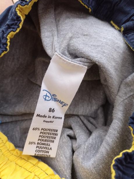 Kalhoty podšité 86 disney mickey mouse, disney,86
