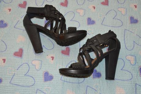 Černé boty na vysokém podpatku, 36