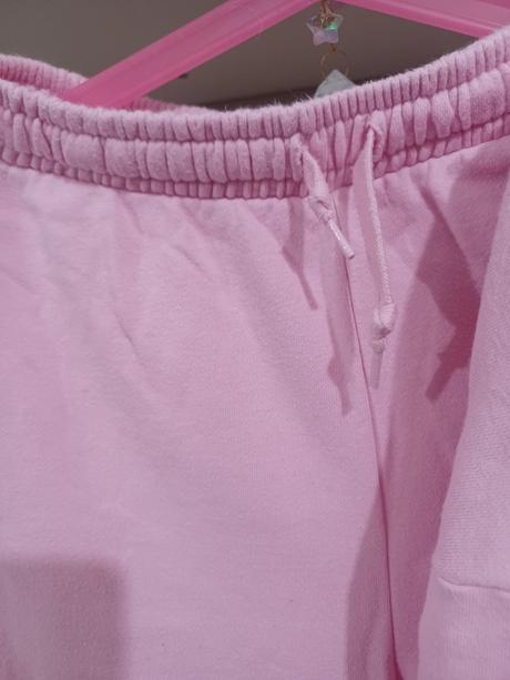 Růžová tepláková souprava h&m, h&m,152