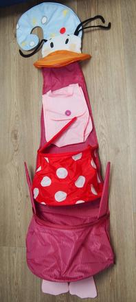 Dětský závěsný kapsář, organizér ikea, 