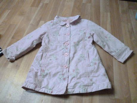 Kytičkatý kabát next vel. 3-4, next,104