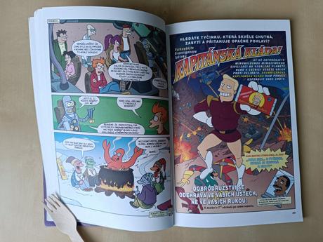 Komiks futurama dobývá vesmír, 