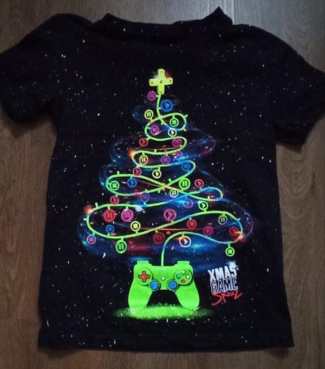 Bavlněné vánoční tričko matalan, 134