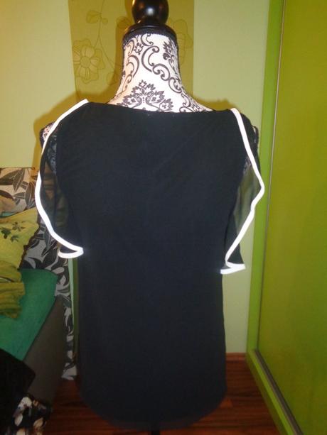 Krásný černobílý top, intimissimi,l